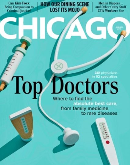Awards - Chicago Magazine Rated Dr. Ahmad as “Top Doctor”